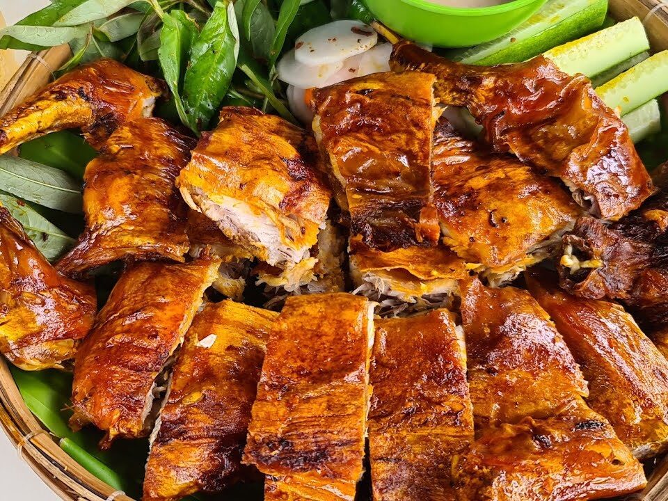 Thỏ nướng muối ớt
